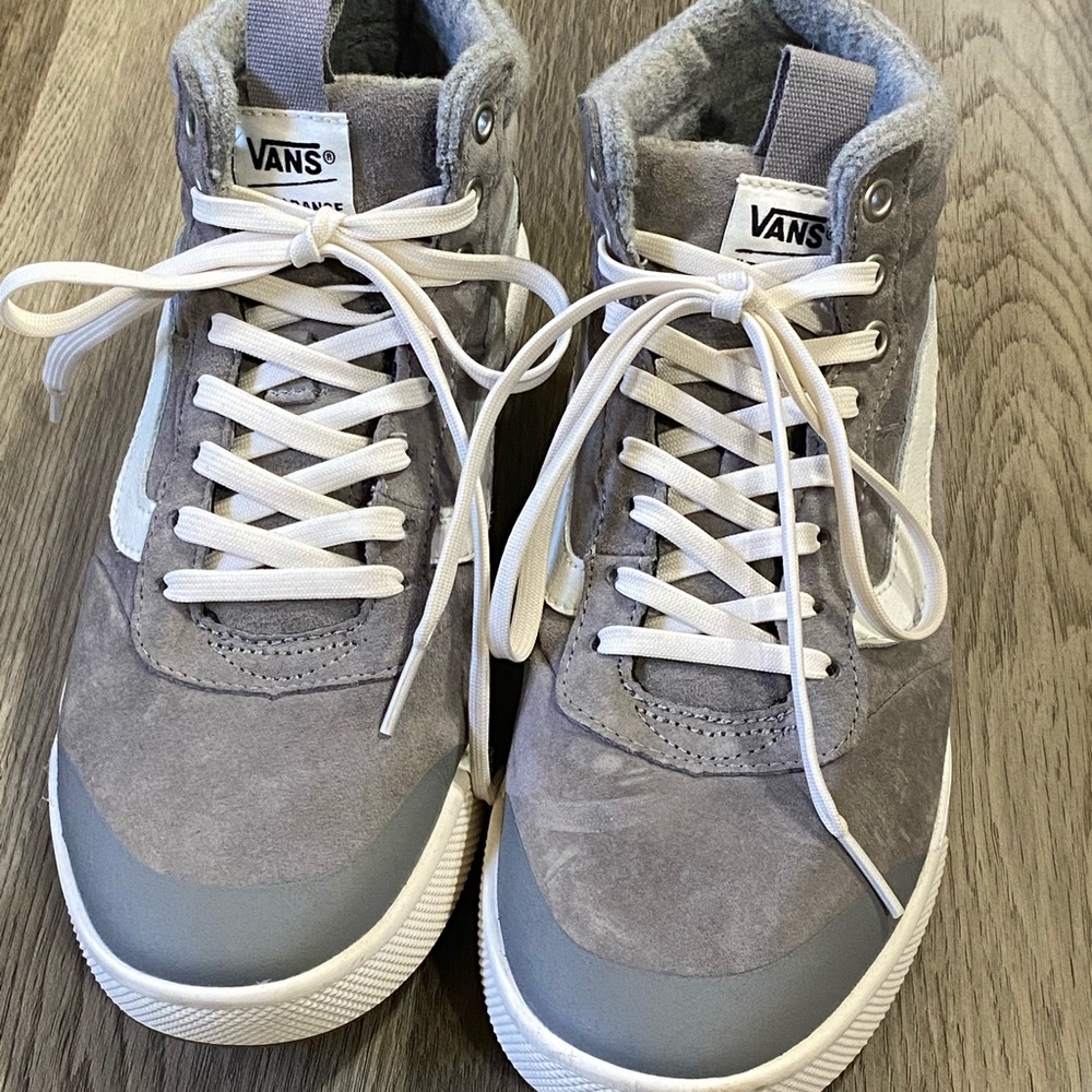 Grey Vans Ultrarange Hi Gray Shoes Size 9.5